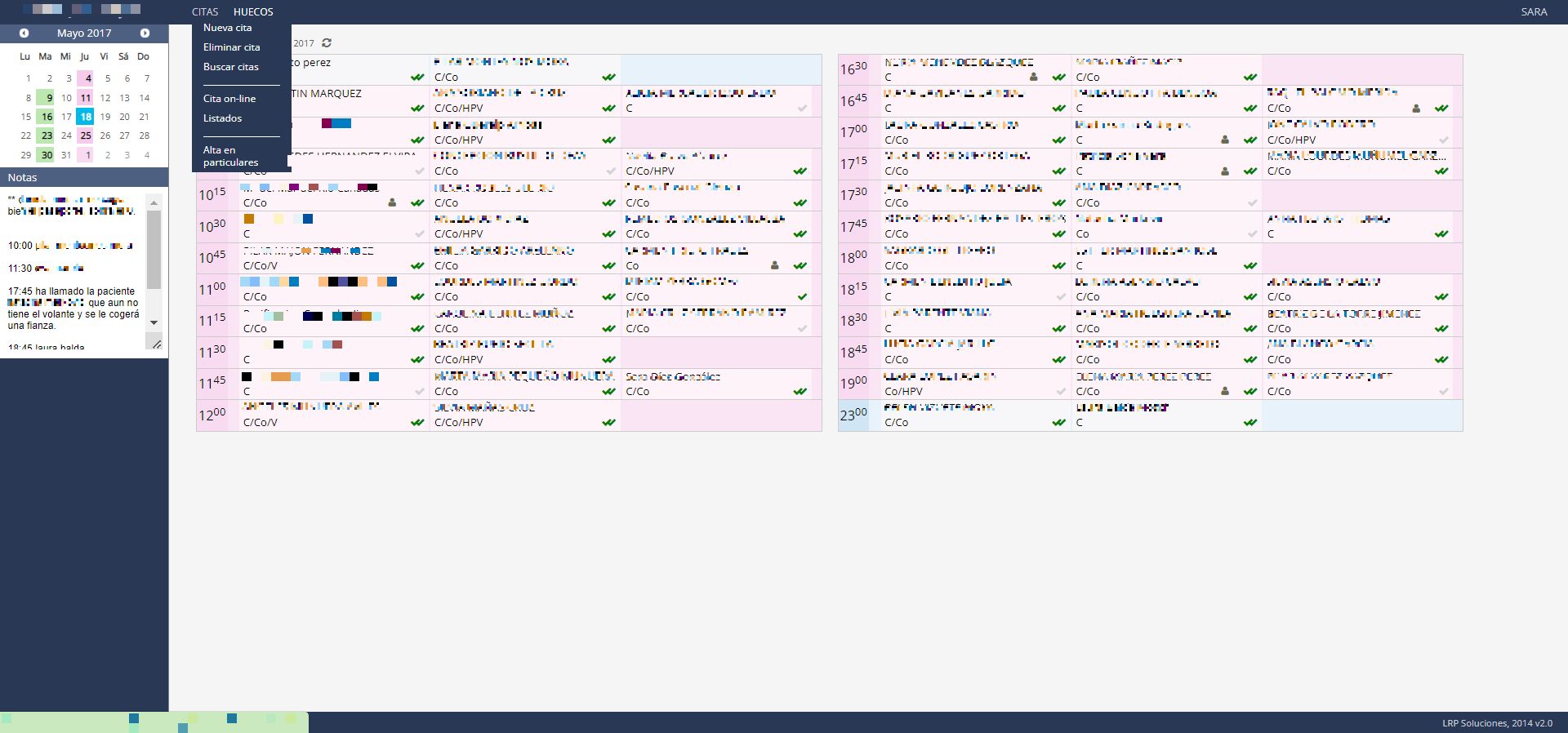 GESTIÓN DE CITAS ONLINE