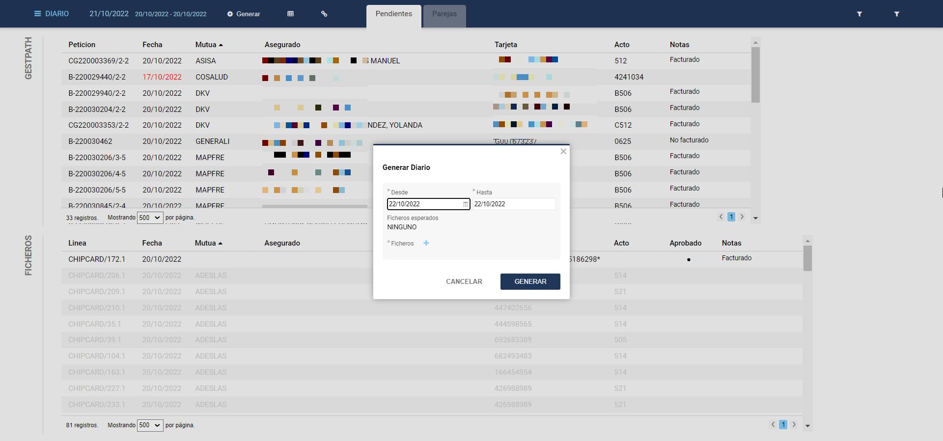 CONCILIACIÓN FACTURACIÓN